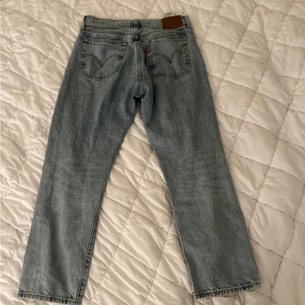 Levi's Women's Light Blue Wedgie Straight Leg Jeans